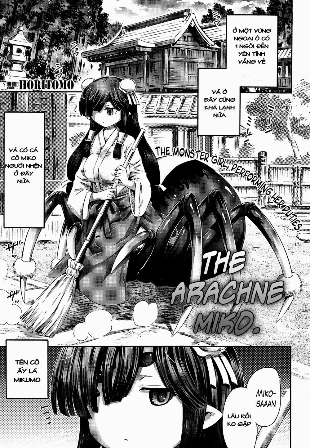 Cô nàng Miko người nhện Oneshot trang 1