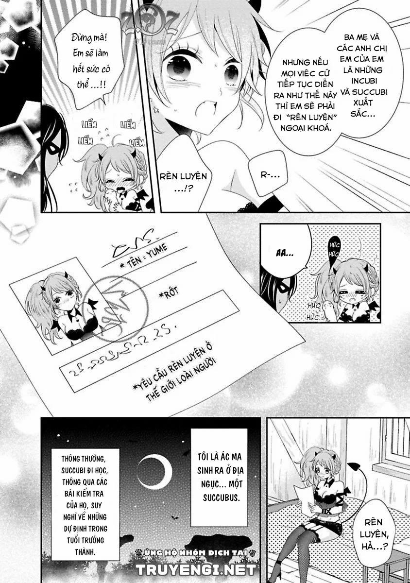 Cô Nàng Succubus Muốn Tìm Kiếm Tình Yêu 1 trang 3