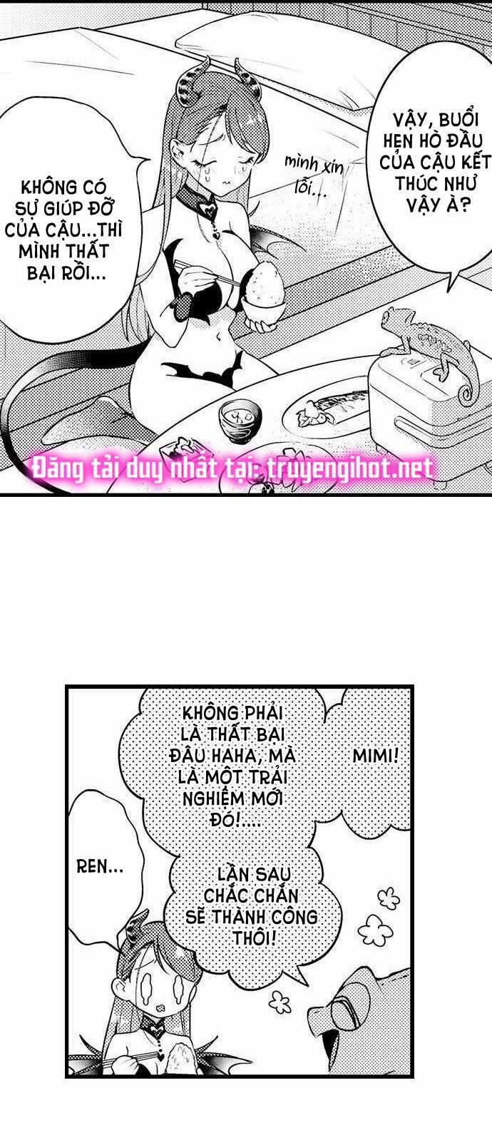 Cô Nàng Succubus Nhút Nhát Và Bữa Ăn Đẹp Trai Của Cô Ấy 22 trang 19