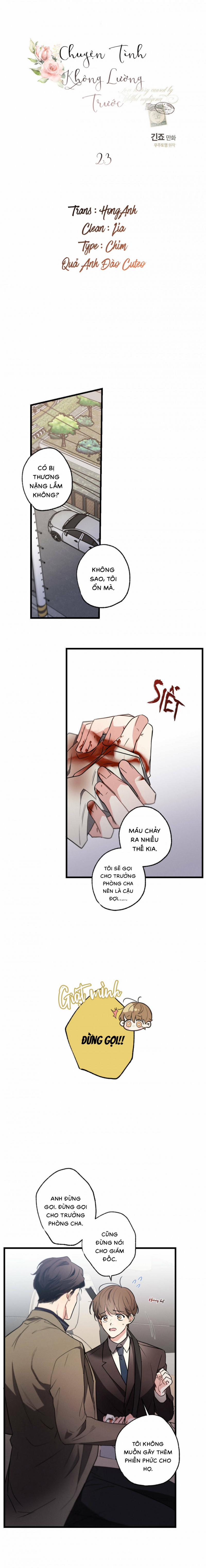 Cố Ý Sơ Xuất Yêu Đương 23 trang 3