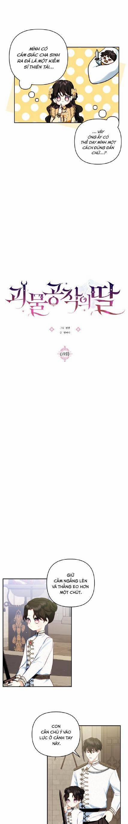 Con Gái Của Công Tước Quái Vật 69 trang 1