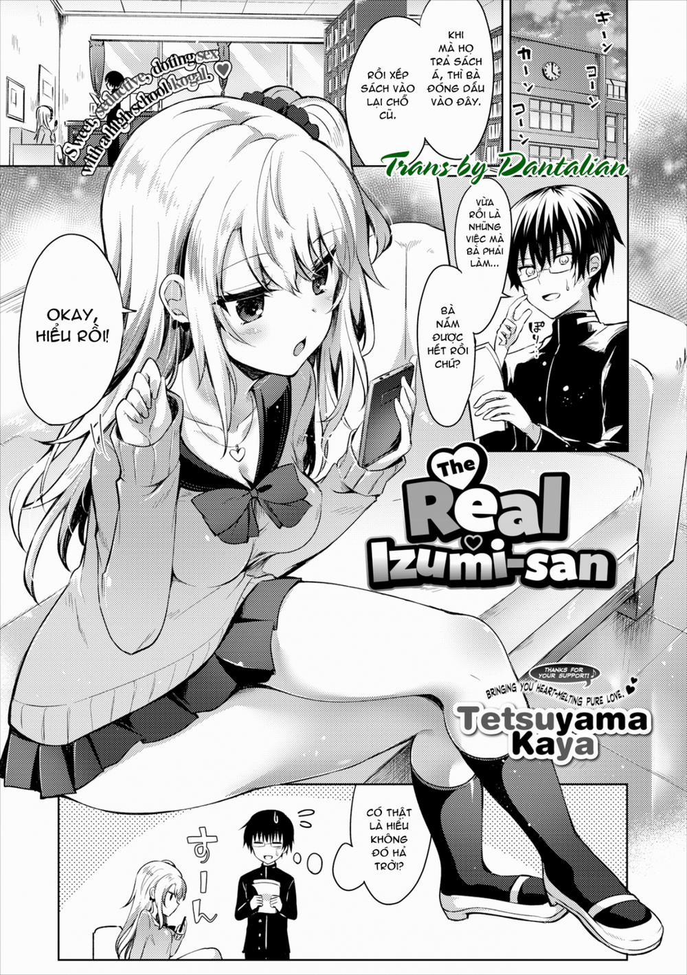 Con Người Thật Của Izumi-san! Oneshot trang 1