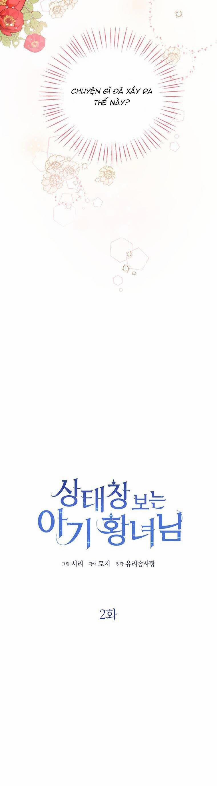 Công Chúa Bé Con Nhìn Vào Cửa Sổ Trạng Thái 2 trang 1