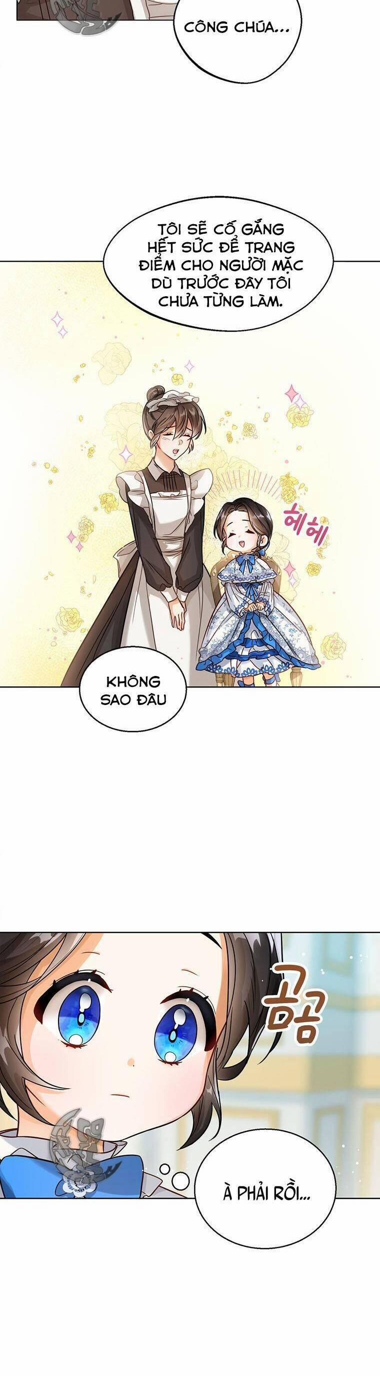 Công Chúa Bé Con Nhìn Vào Cửa Sổ Trạng Thái 5 trang 27