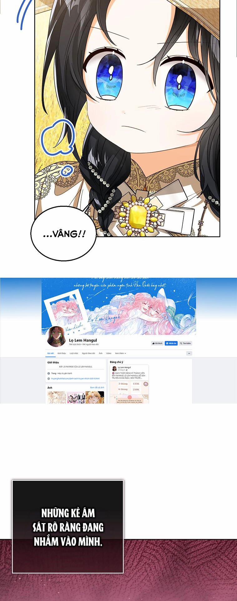 Công Chúa Bé Con Nhìn Vào Cửa Sổ Trạng Thái 76.2 trang 1