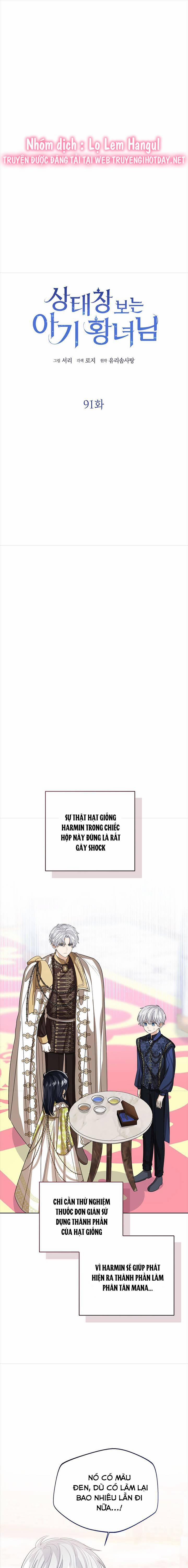 Công Chúa Bé Con Nhìn Vào Cửa Sổ Trạng Thái 91 trang 8