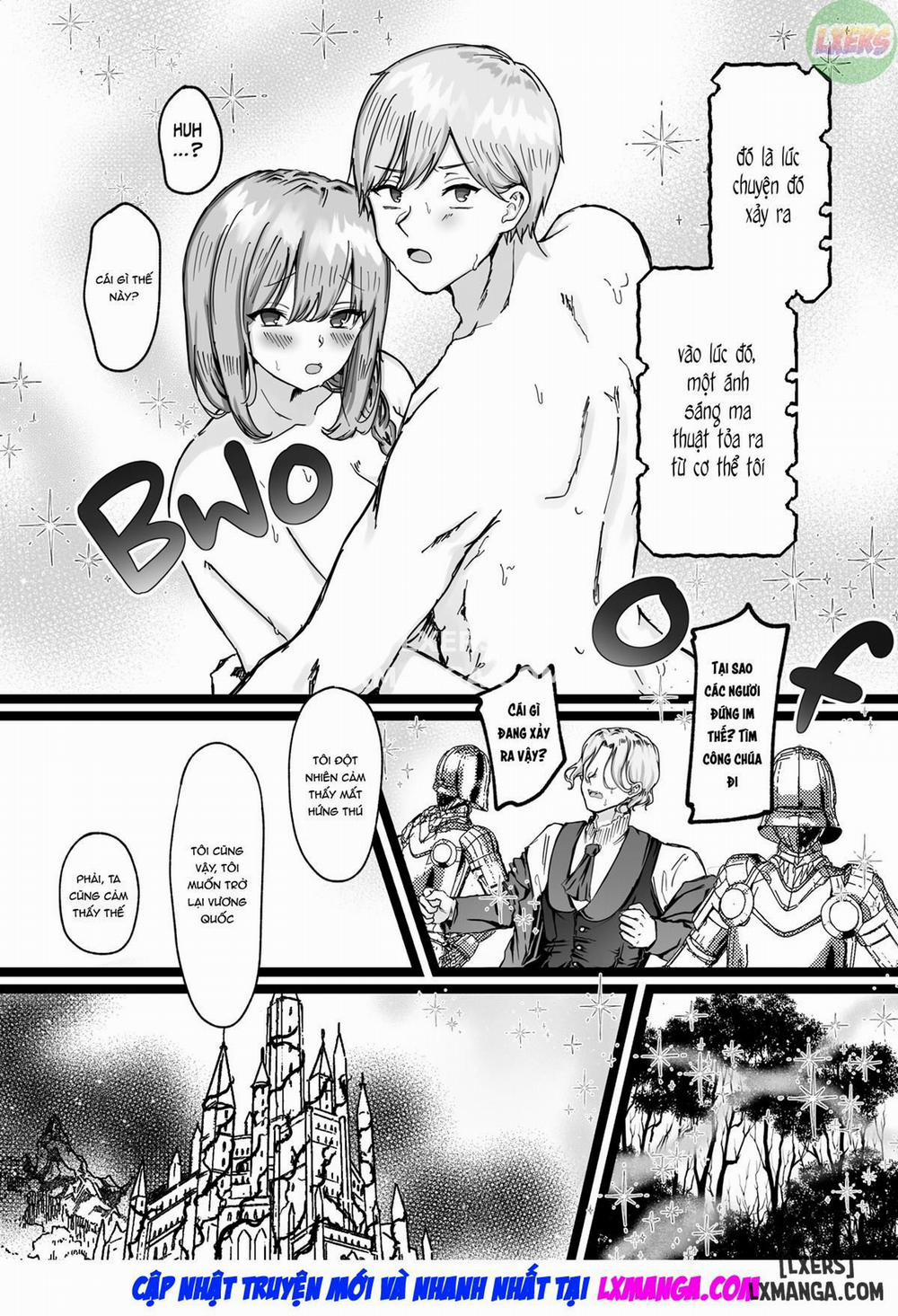 Công Chúa Bị Nguyền Rủa Và Kỵ Sĩ Còn Trinh Oneshot trang 64