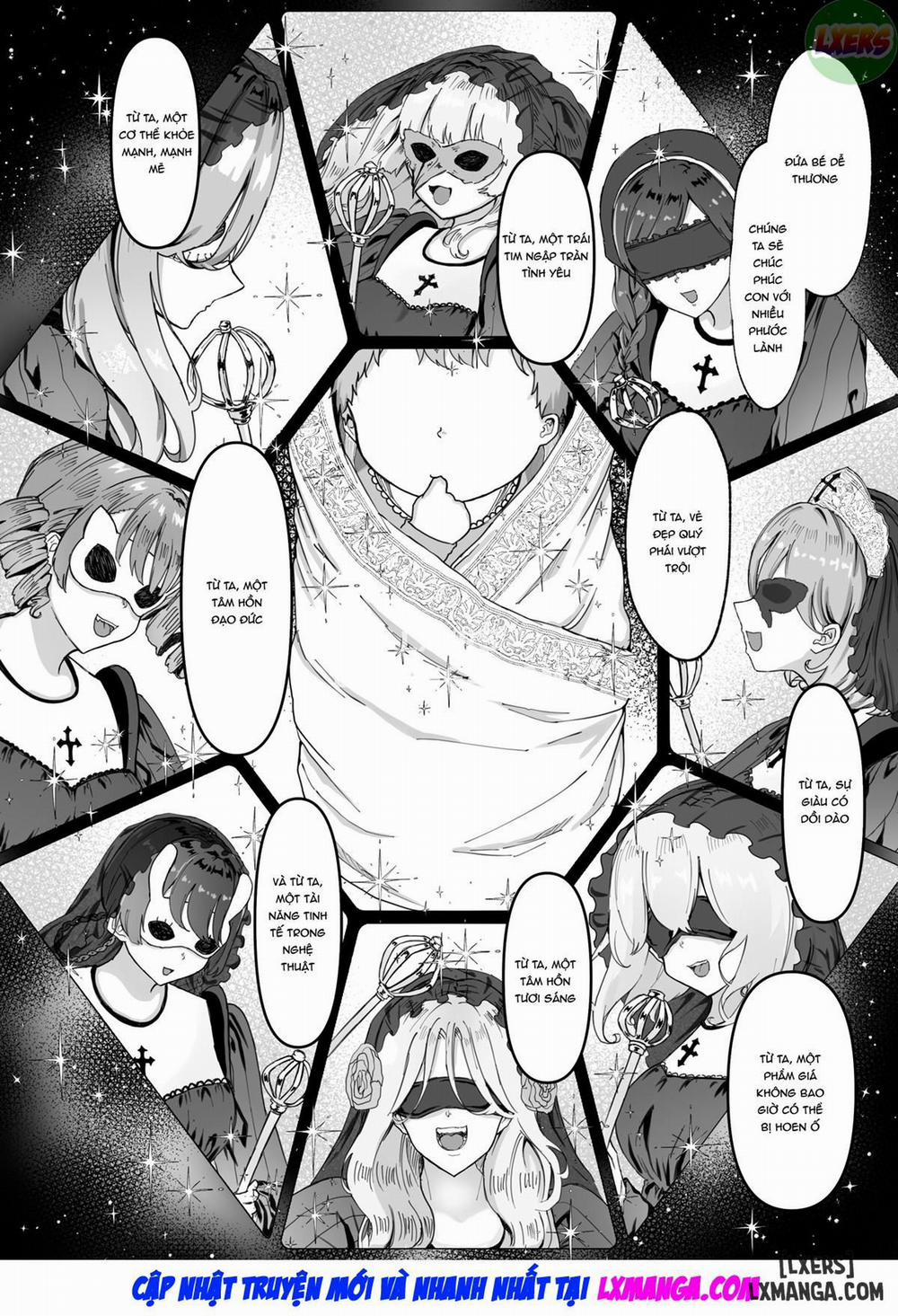 Công Chúa Bị Nguyền Rủa Và Kỵ Sĩ Còn Trinh Oneshot trang 7