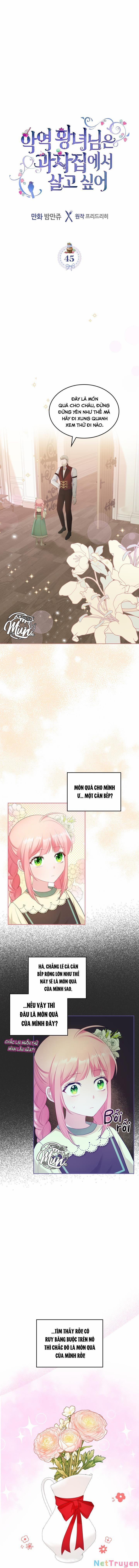 Công Chúa Phản Diện Muốn Sống Trong Cửa Hàng Bánh Ngọt 45 trang 0