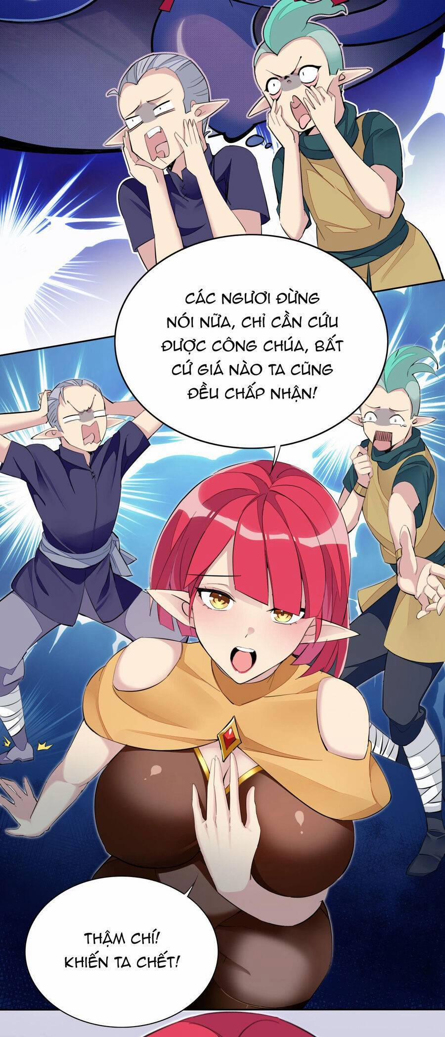 Công Chúa Yêu Tinh Cực Muốn Bị Thú Nhân Tấn Công 4 trang 8