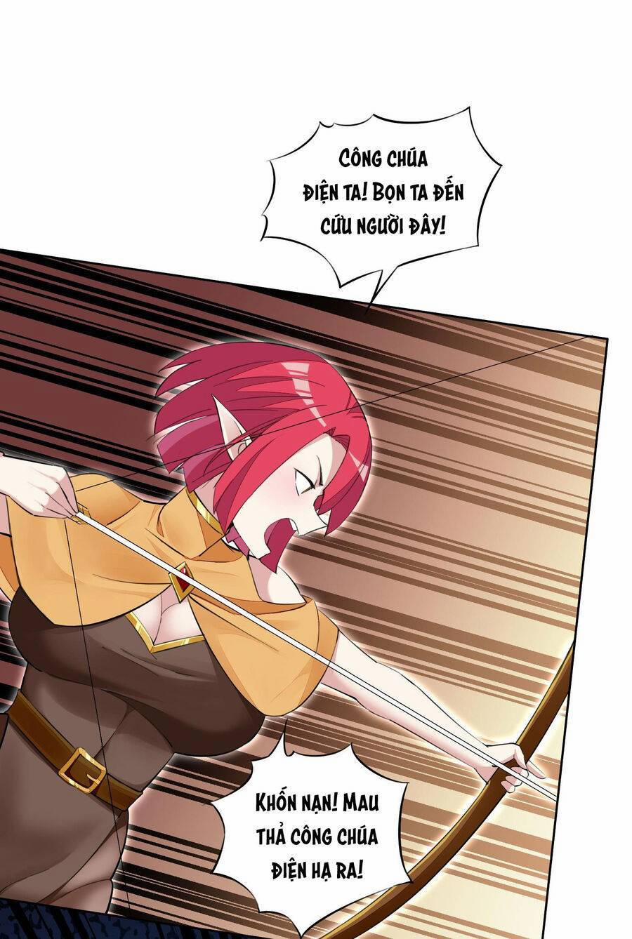 Công Chúa Yêu Tinh Cực Muốn Bị Thú Nhân Tấn Công 5 trang 54