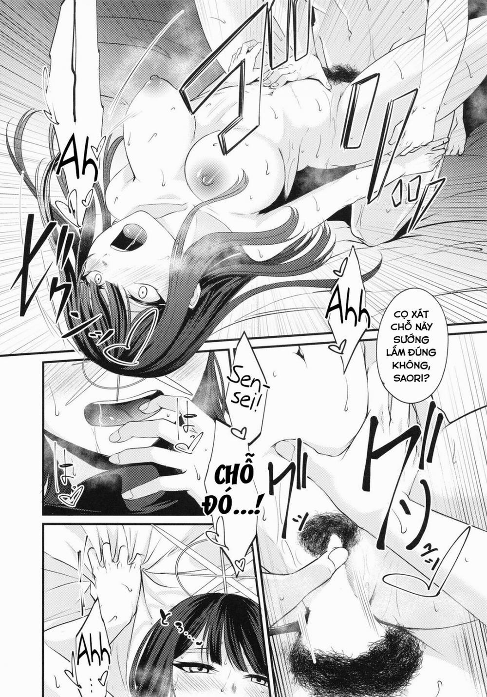 Công việc đầu tiên của Saori. (Blue Archive) Oneshot trang 16