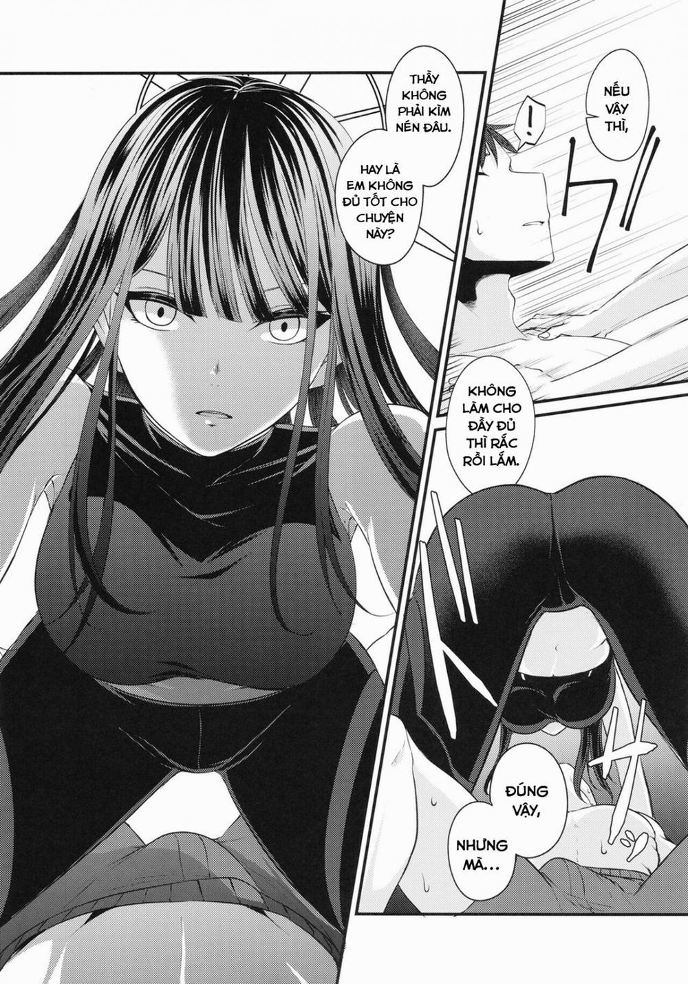 Công việc đầu tiên của Saori. (Blue Archive) Oneshot trang 8