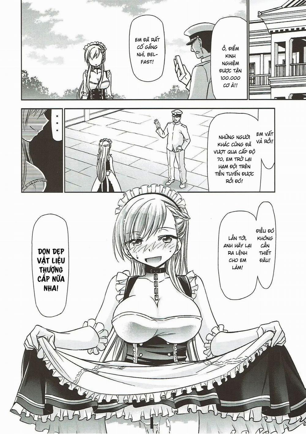 Công việc dọn dẹp vật liệu thượng cấp của Belfast Oneshot nứng trang 19