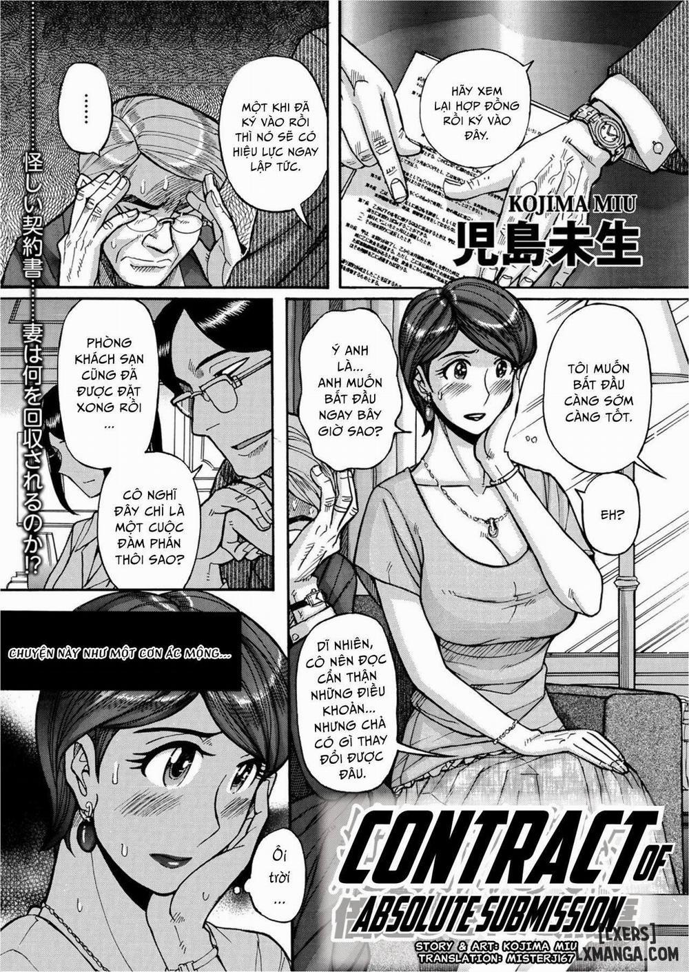 Contract Of Absolute Submission Oneshot trang 0