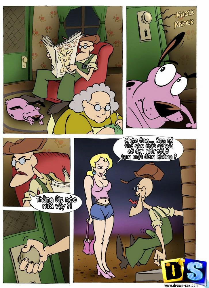 Courage chú chó nhút nhát Oneshot trang 2