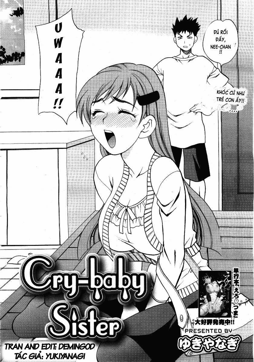 Cry-Baby Sister Oneshot trang 1