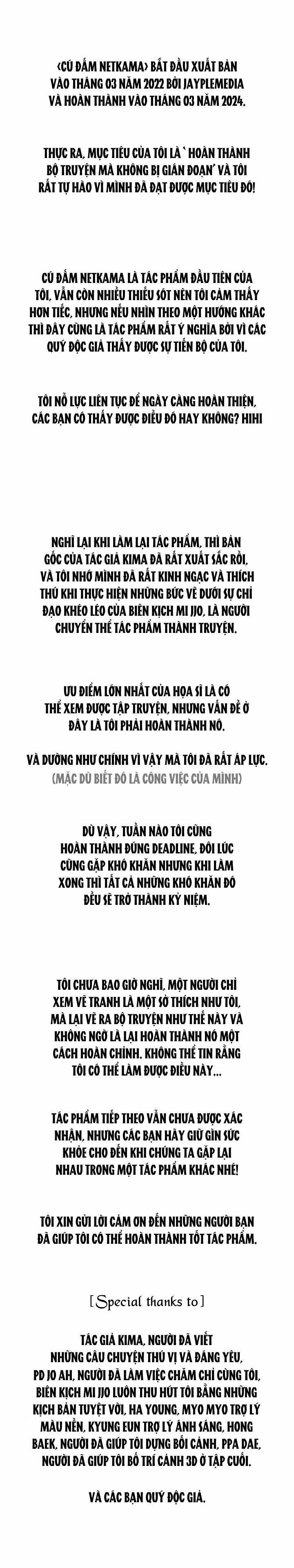 Cú Đấm Netkama 82 Hậu kì trang 1