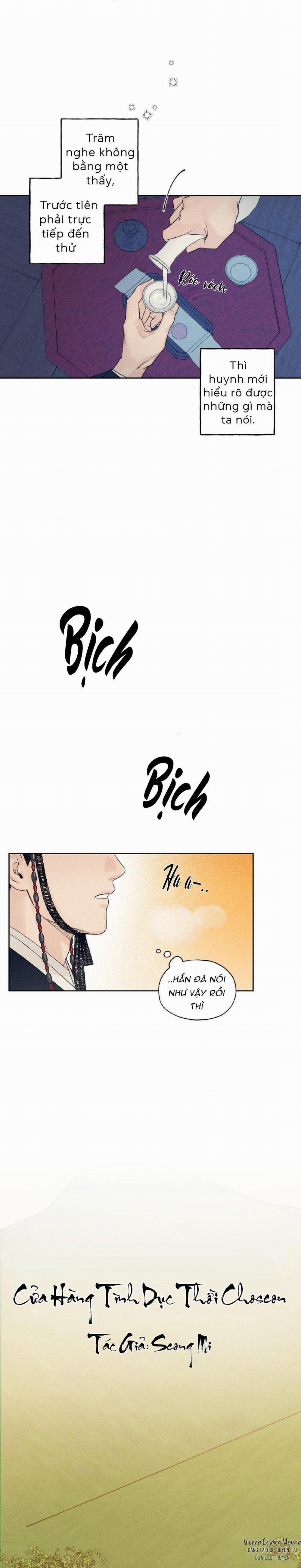 Cửa Hàng Tình Dục Thời Đại Choseon 1 trang 10