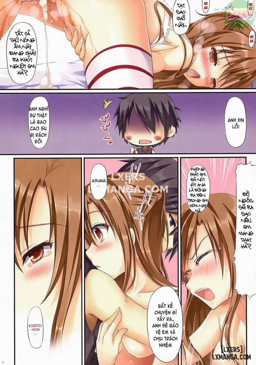 Cumming Inside Asuna 100% Raw 1 trang 15