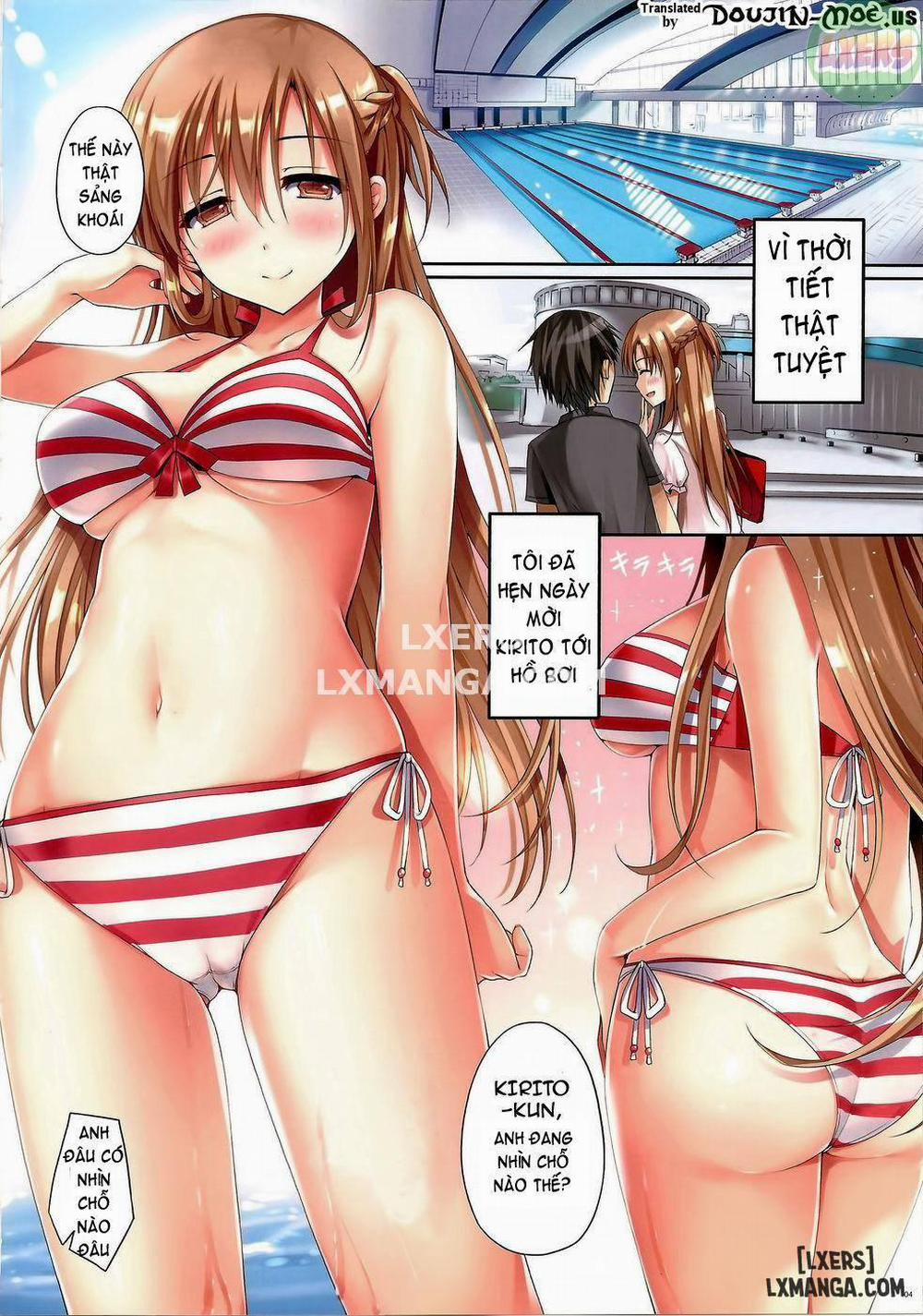 Cumming Inside Asuna 100% Raw 1 trang 2