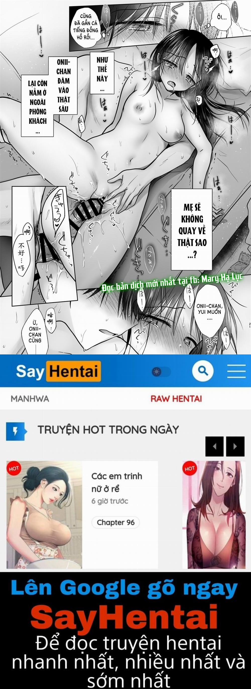 Cùng Em Gái Làm Chuyện Đó Khi Mẹ Vắng Nhà 1 trang 19