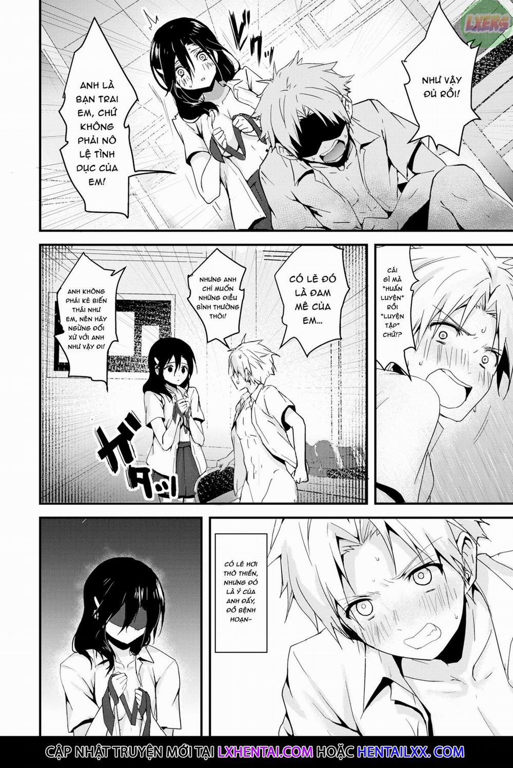 Cuộc huẩn luyện bí mật của Hội trưởng hội học sinh Oneshot trang 14