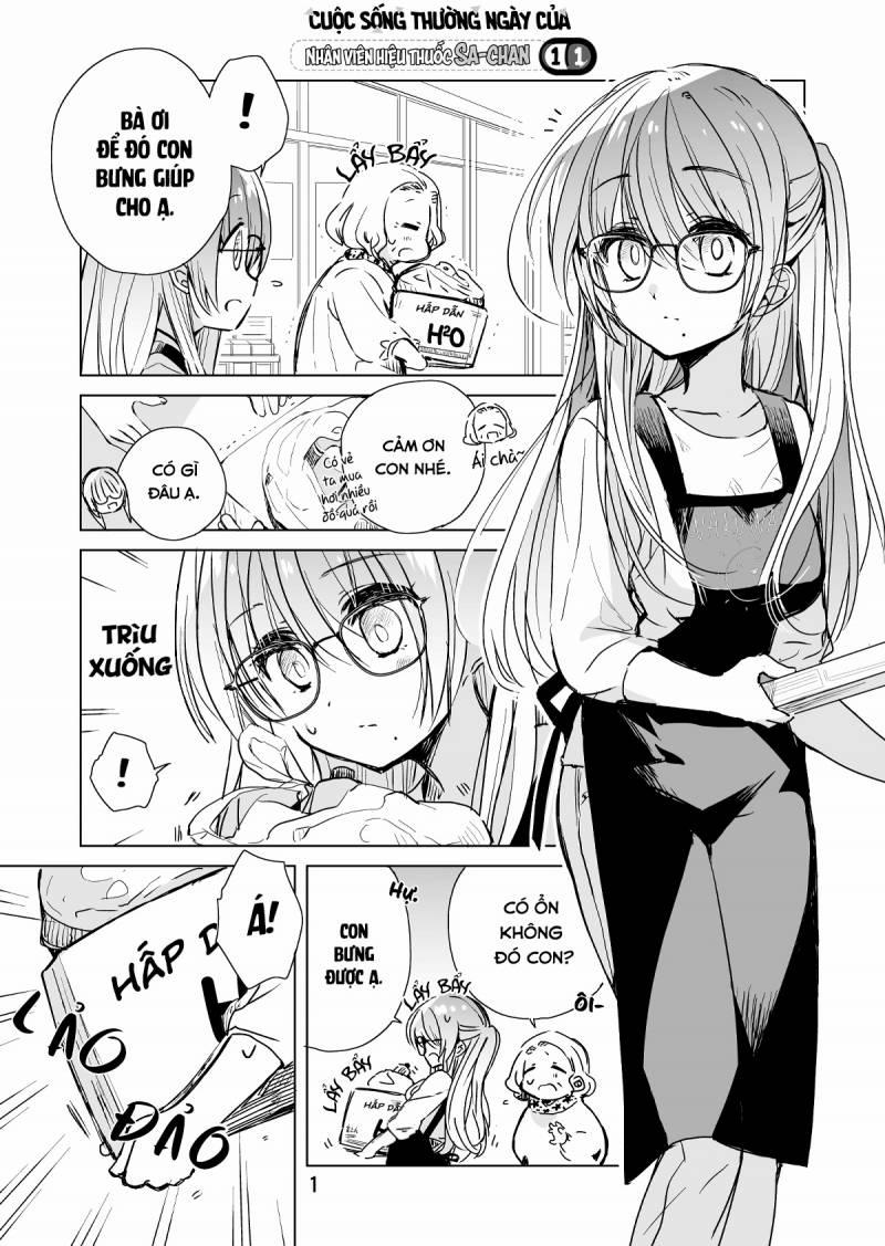 Cuộc Sống Thường Ngày Của Nhân Viên Hiệu Thuốc Sa-Chan 11 trang 0