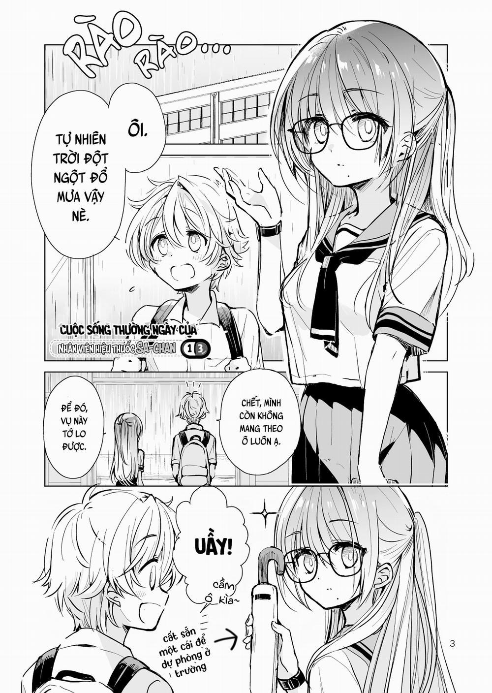 Cuộc Sống Thường Ngày Của Nhân Viên Hiệu Thuốc Sa-Chan 13 trang 0
