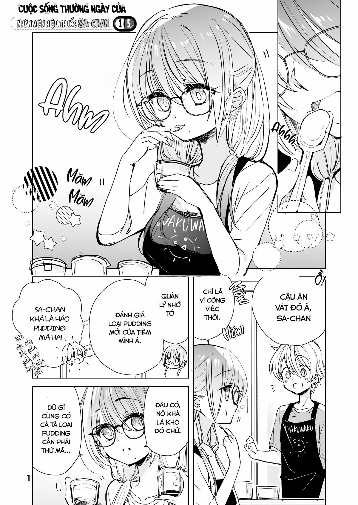 Cuộc Sống Thường Ngày Của Nhân Viên Hiệu Thuốc Sa-Chan 15 trang 0