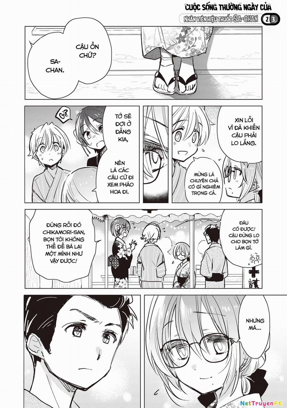 Cuộc Sống Thường Ngày Của Nhân Viên Hiệu Thuốc Sa-Chan 23 trang 0