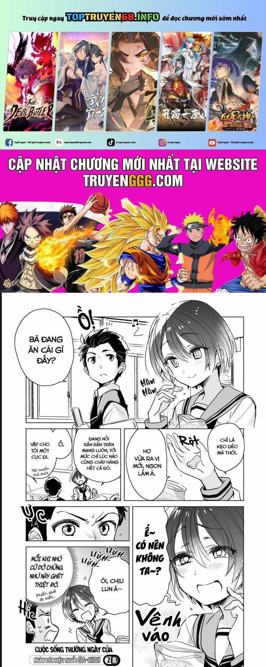 Cuộc Sống Thường Ngày Của Nhân Viên Hiệu Thuốc Sa-Chan 28 trang 0