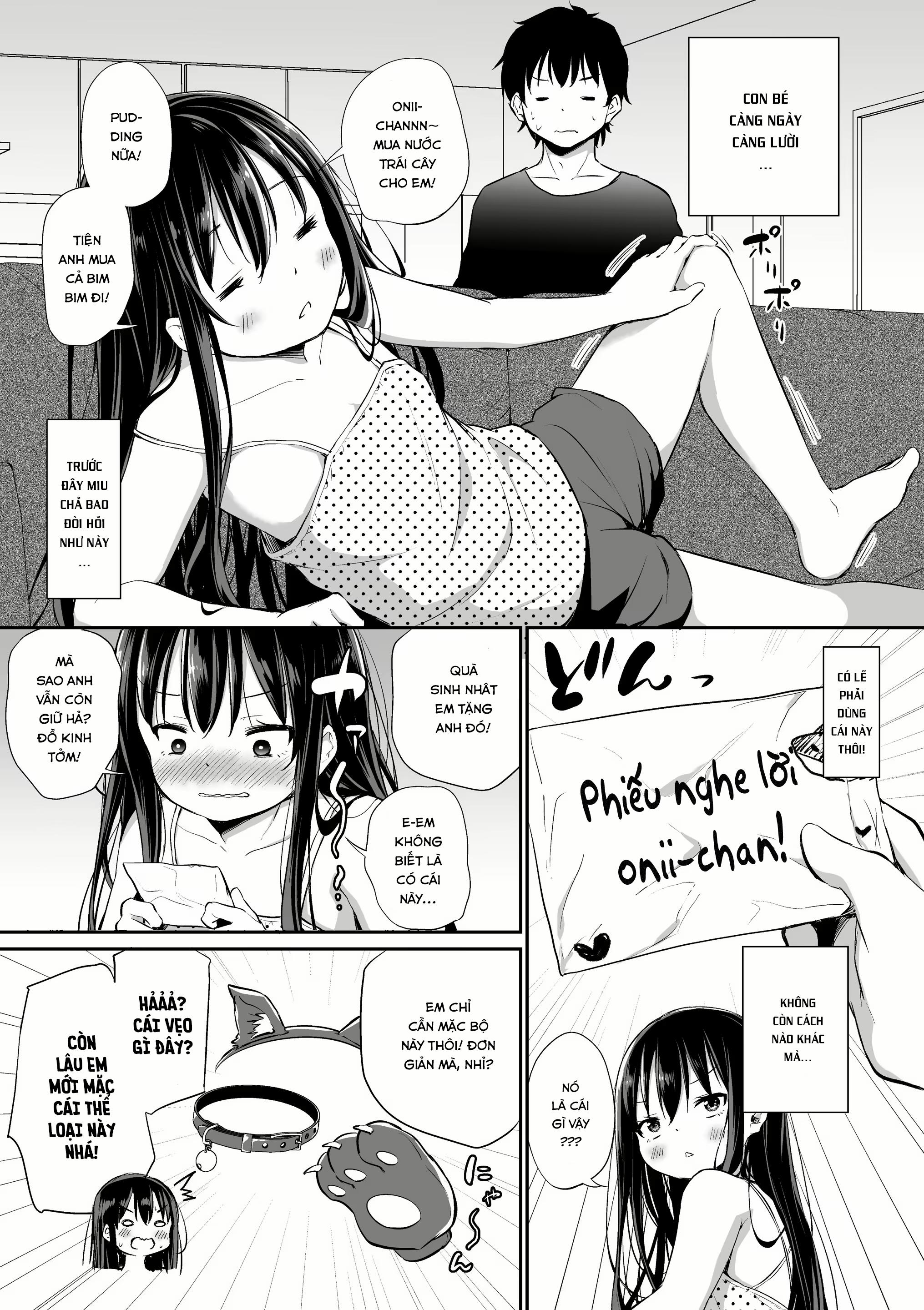 Cuộc sống thường ngày với cô em gái Tsundere 4 trang 12
