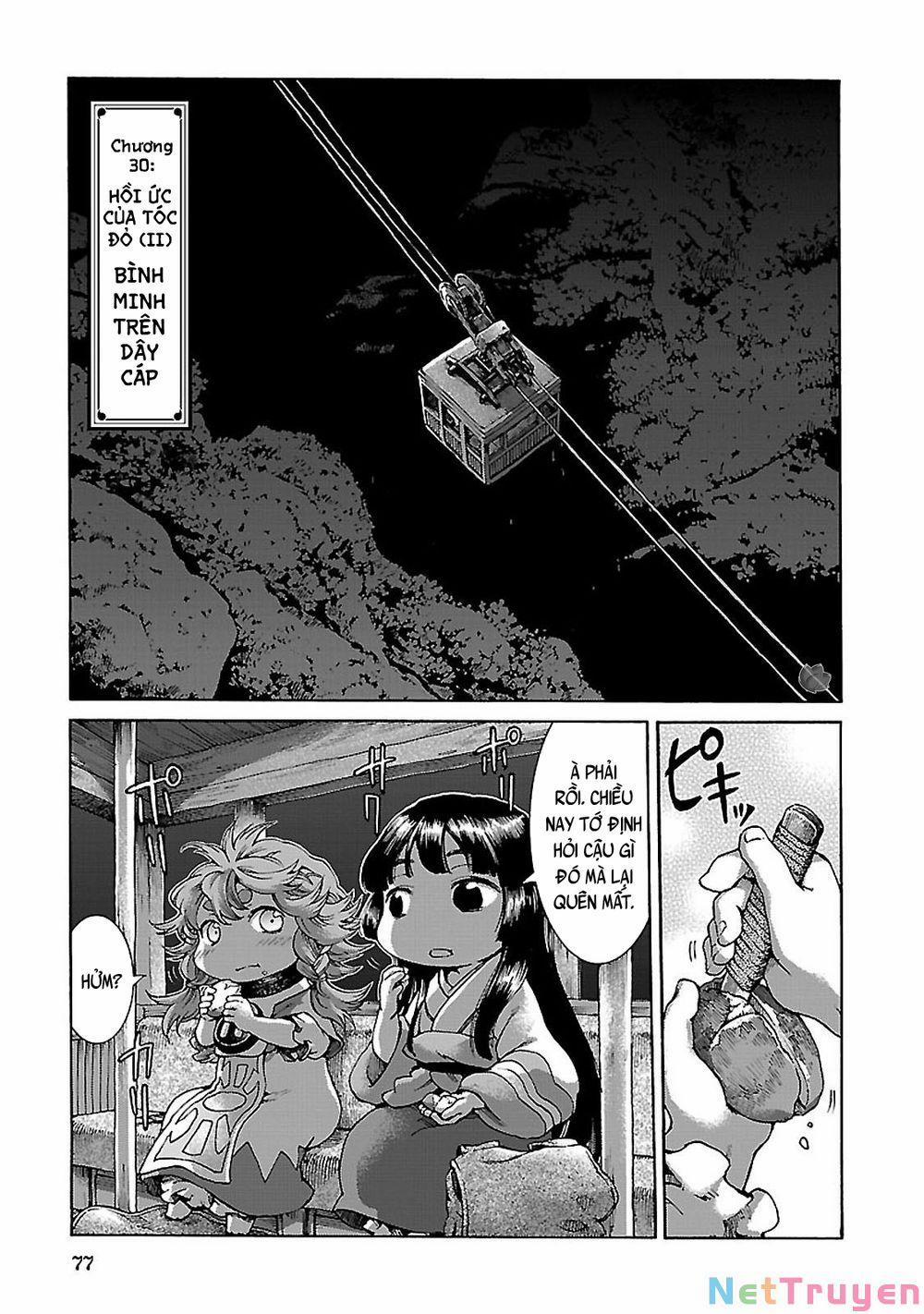 Cuộc Sống Tí Hon Trong Rừng Sâu. 0.0 Hồi ức của Tóc đỏ 0 Bình mình trên dây cáp trang 1