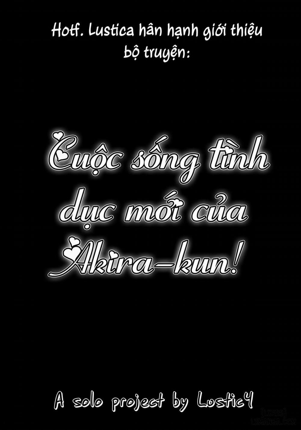 Cuộc sống tình dục mới của Akira-kun! Tập 1 trang 0