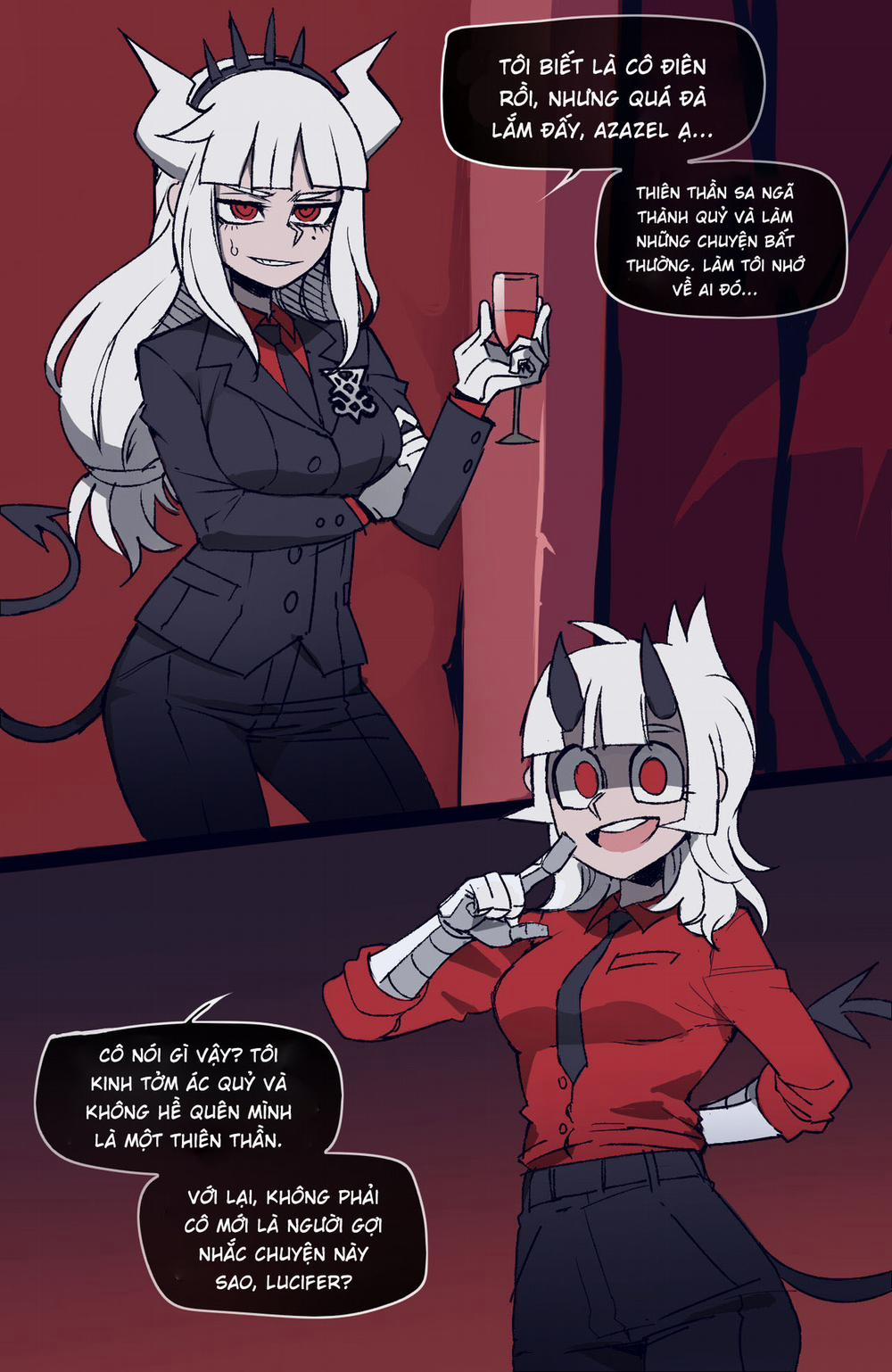 Cuộc thí nghiệm của em thiên thần sa ngã Oneshot full màu trang 1