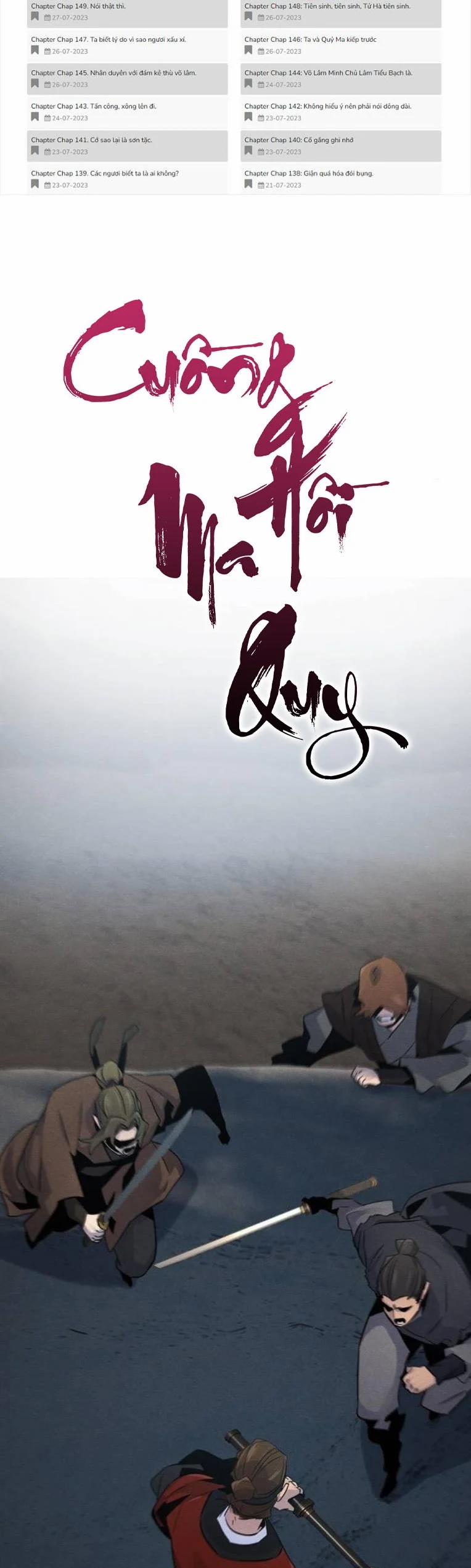 Cuồng Ma Hồi Quy 107 trang 1