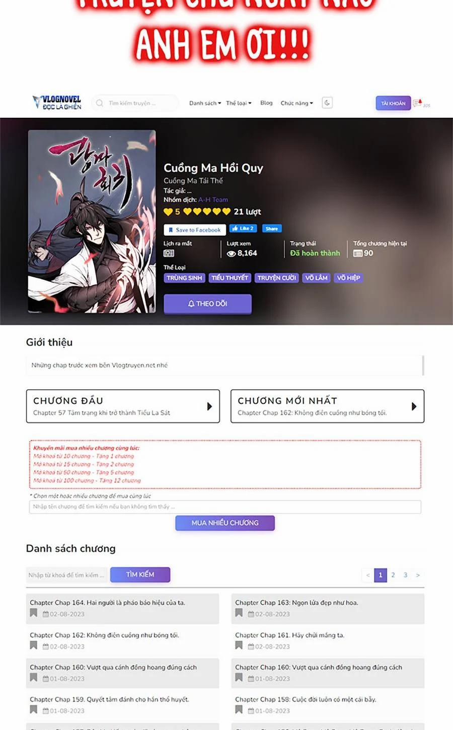 Cuồng Ma Hồi Quy 90 trang 73