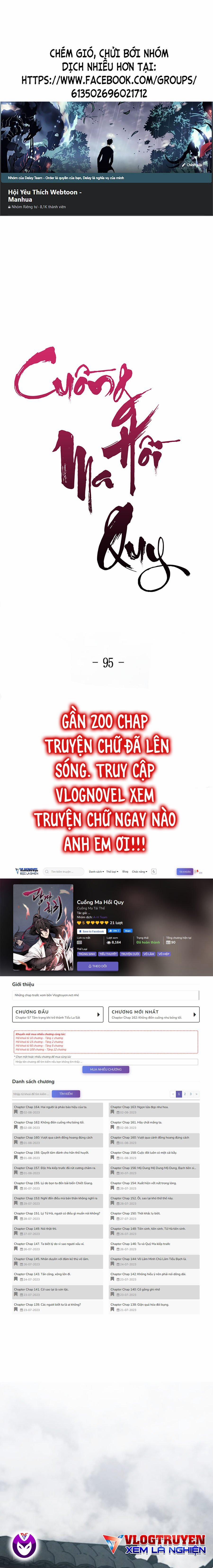 Cuồng Ma Hồi Quy 95 trang 0