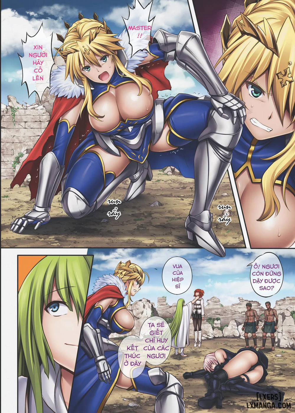 Cyclone no doujinshi full color pack 4 2 (Artoria Pendragon) trang 3