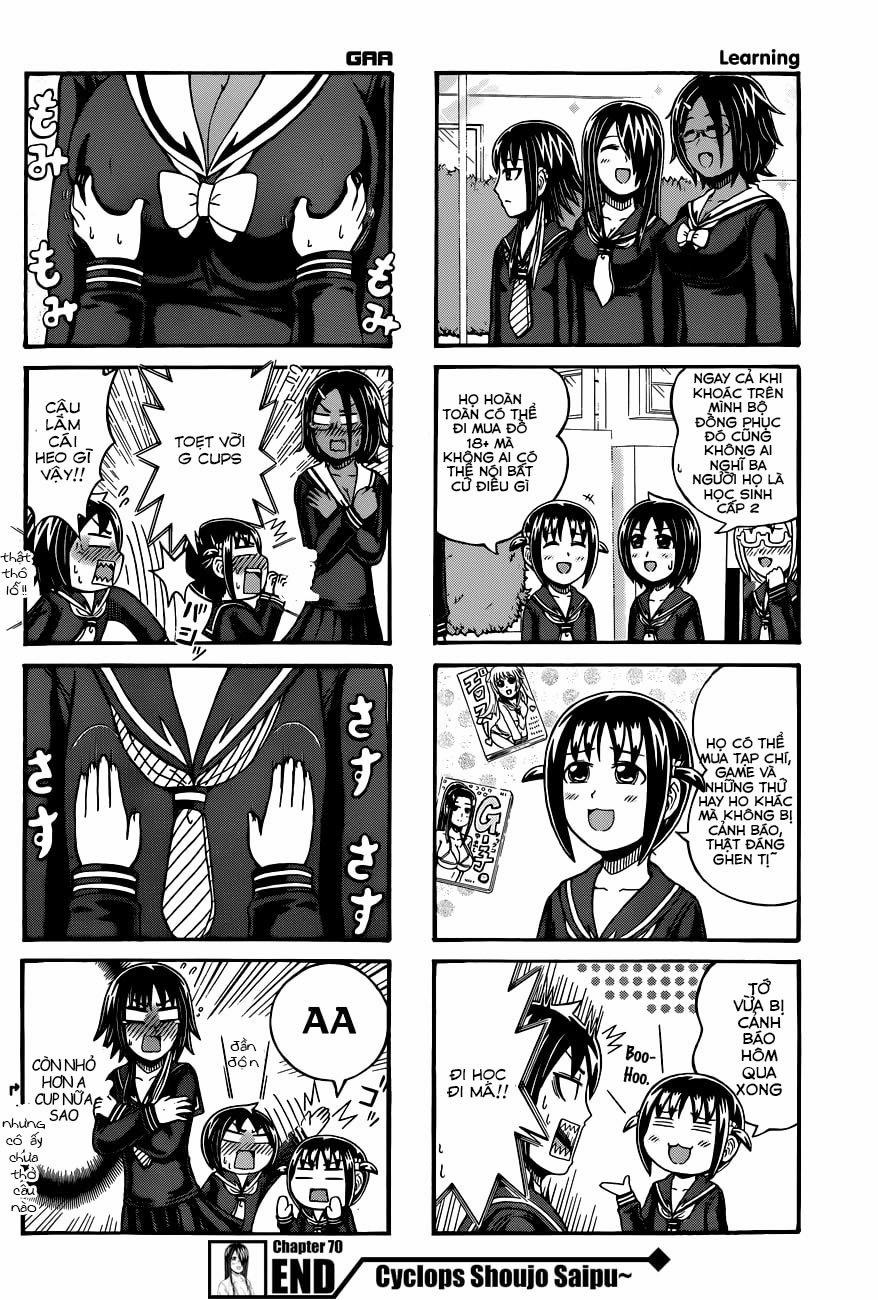 Cyclops Shoujo Saipu 70 trang 4