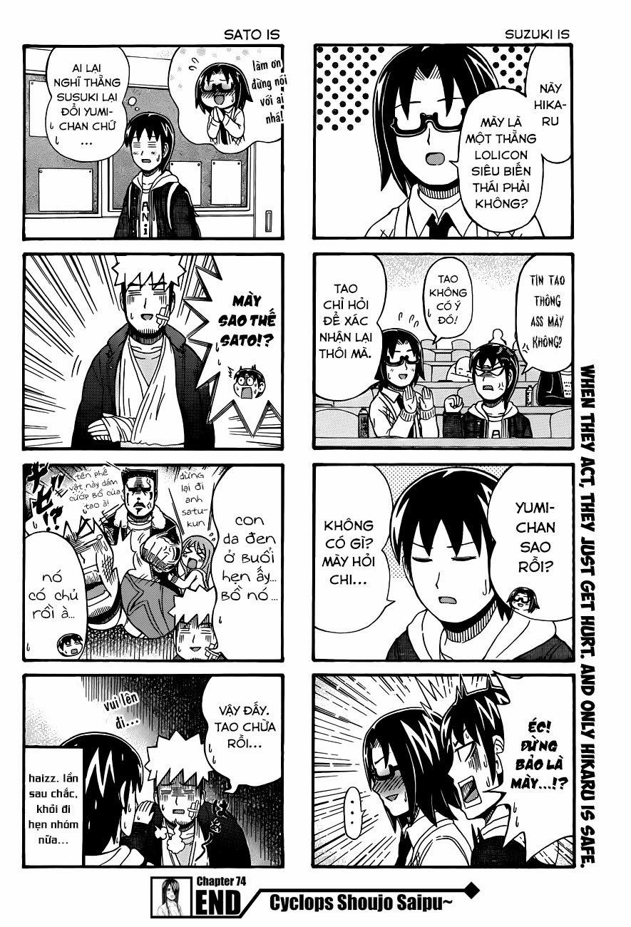 Cyclops Shoujo Saipu 74 trang 6