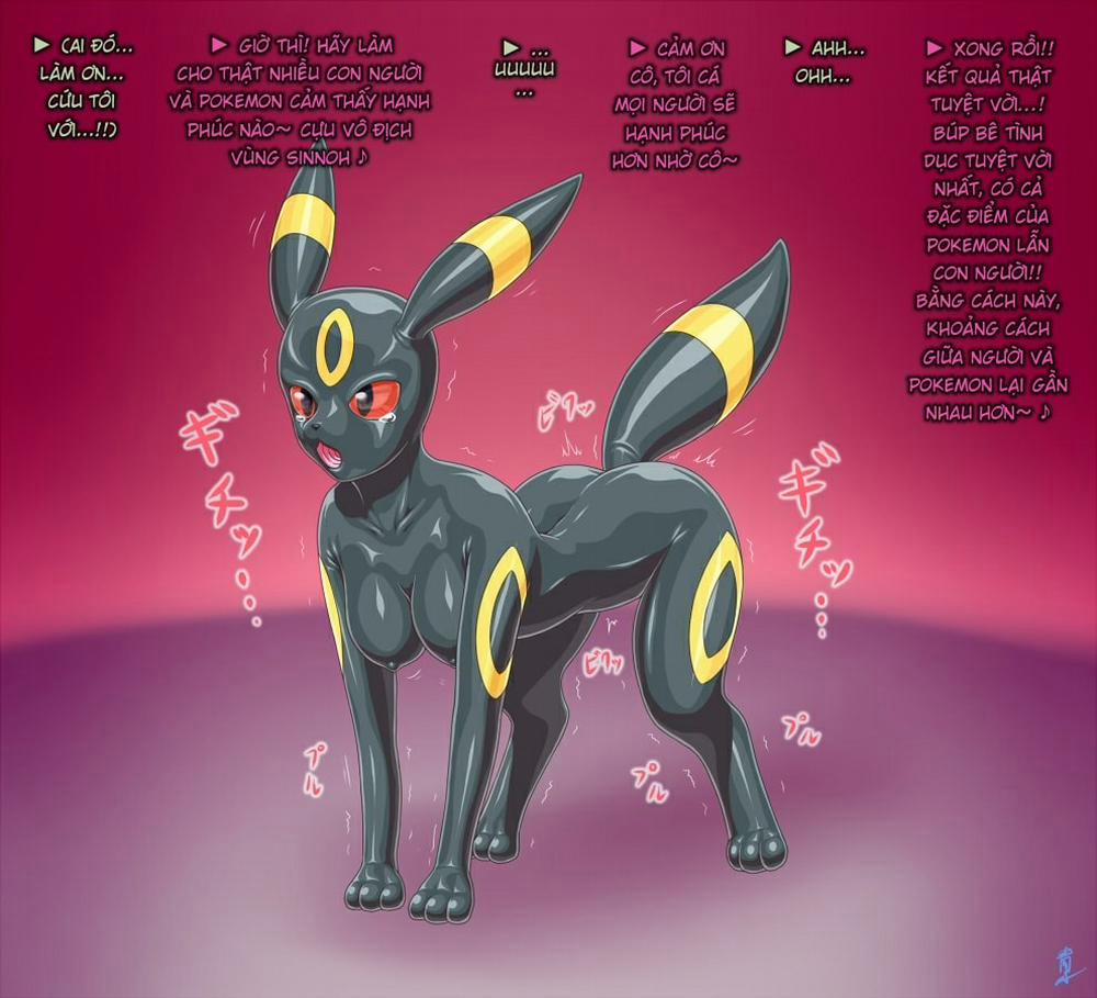 Cynthia → Umbreon Rubber Doll Kaizou Oneshot trang 12