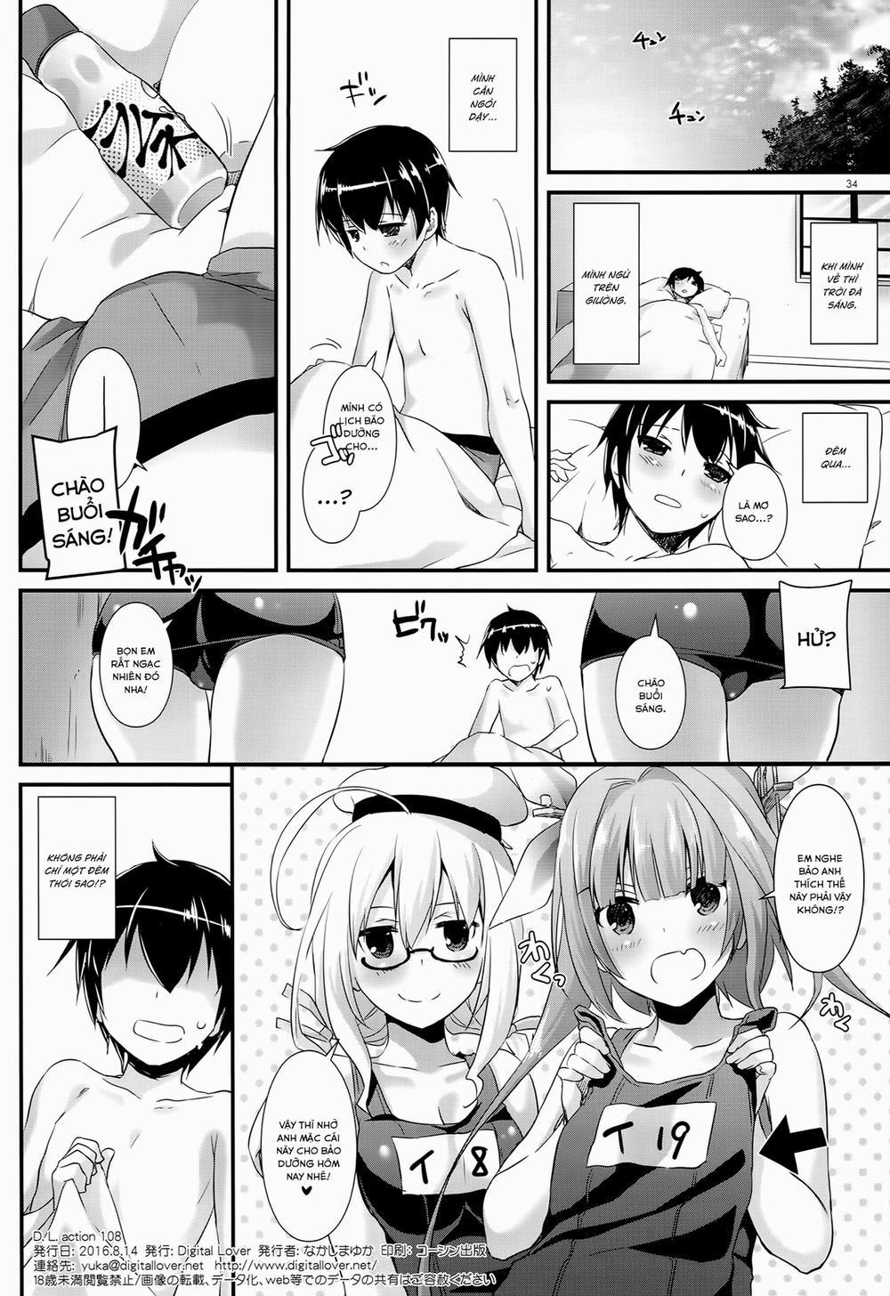 D.L. Action 108 (Kantai Collection) Oneshot trang 32