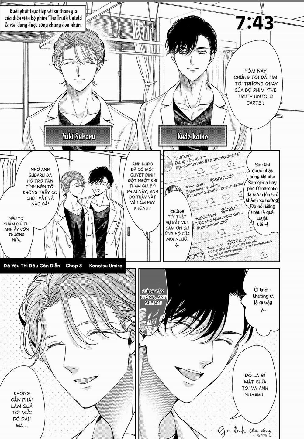 Đã Yêu Thì Đâu Cần Diễn 3 trang 1