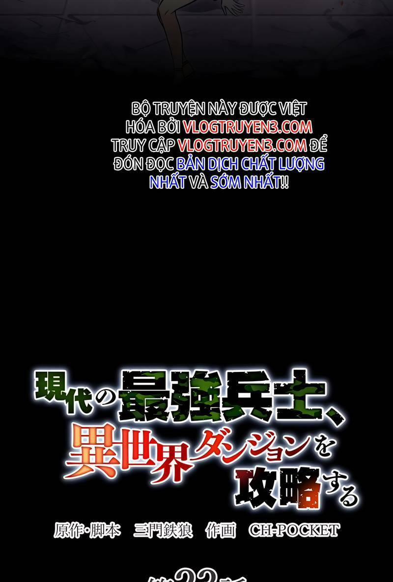 Đặc Chủng Binh Mạnh Nhất Chinh Phục Hầm Ngục Tại Dị Giới 23 trang 7