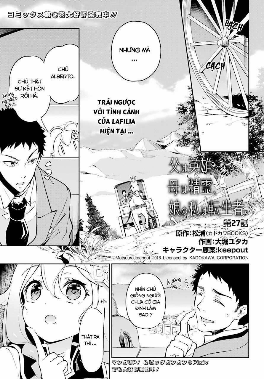 Dad Is A Hero, Mom Is A Spirit, I’m A Reincarnator 27 trang 1