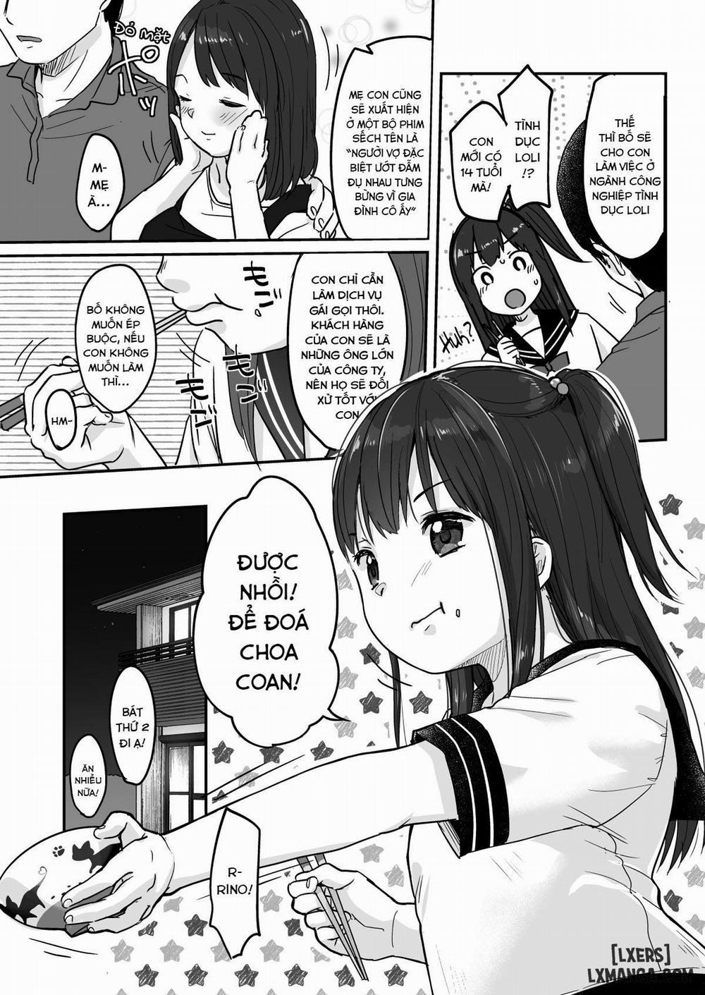 Dad's Company Went Bankrupt so I Started Working in The Loli Sex Industry Oneshot trang 3