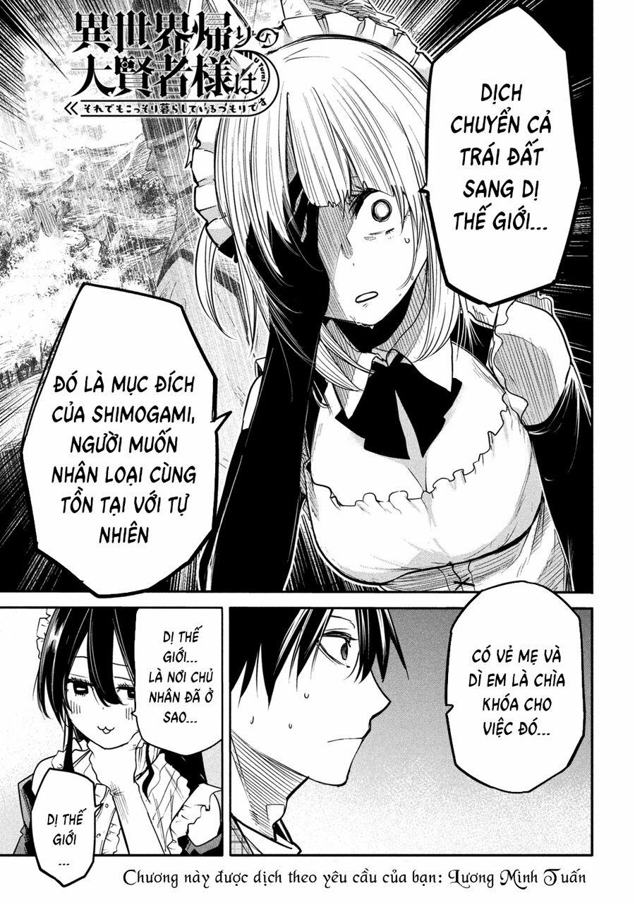 Đại Hiền Nhân Trở Về Nhà Sau 19 Năm Lưu Lạc Dị Giới 11 trang 0