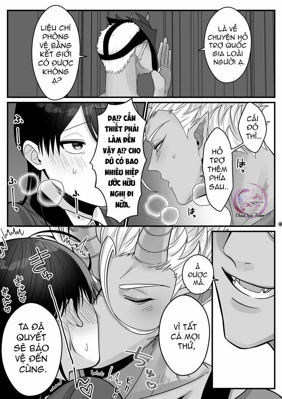 Đắm chìm trong sự thụ tinh của orc nhưng được yêu thương rất nhiều, tôi thật hạnh phúc 1 trang 23